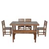 High-Quality Acacia Wood Outdoor Table and Chair Set