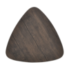 3 Set Nesting Triangle End Coffee Tables – Rustic Brown