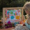 4-in-1 Kids Table Easel for Art and Learning