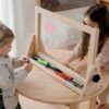 4-in-1 Kids Table Easel for Art and Learning