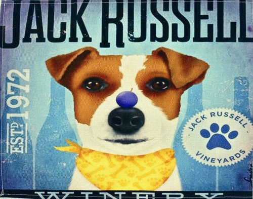 Dog-Themed Linen-Cotton Place Mats for Dining
