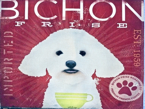 Dog-Themed Linen-Cotton Place Mats for Dining