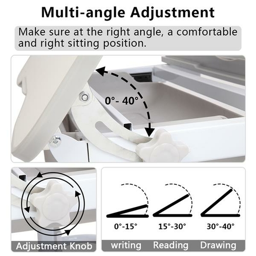 Adjustable Children Learning Table and Chair Set