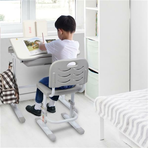 Adjustable Children Learning Table and Chair Set