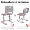 Adjustable Children Learning Table and Chair Set