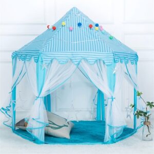 1.4m Princess Castle Play Tent for Outdoor and Indoor Use