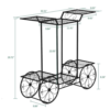 6 Tier Plant Stand for Indoor and Outdoor Flower Pot Display