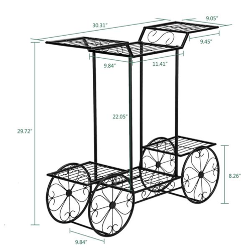 6 Tier Plant Stand for Indoor and Outdoor Flower Pot Display