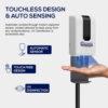 Automatic Soap Dispenser with Floor Stand - Touch-Free, 1000ml
