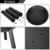 22" Iron Fire Pit Bowl for Home & Garden – Durable & Stylish