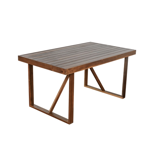 High-Quality Acacia Wood Outdoor Table and Chair Set