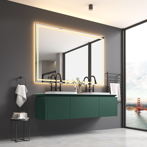 48x48 LED Bathroom Vanity Mirror with Backlight