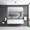 48x48 LED Bathroom Vanity Mirror with Backlight