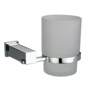 Satin Nickel Single Toothbrush Holder – Sleek & Durable