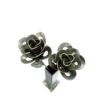 Handmade Metal Roses and Vase, Upcycled Steampunk Gift