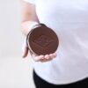 Genuine Leather Coaster Set, Personalized Drink Coasters