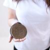 Genuine Leather Coaster Set, Personalized Drink Coasters