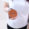 Genuine Leather Coaster Set, Personalized Drink Coasters