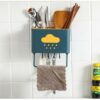 High Capacity Multipurpose Toothbrush and Toothpaste Holder