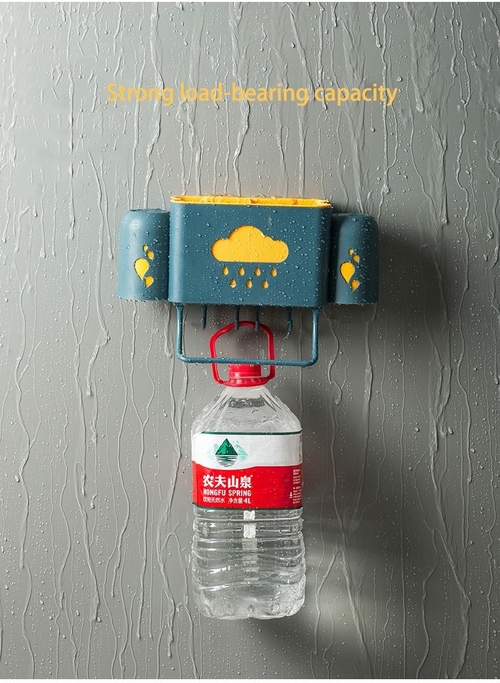 High Capacity Multipurpose Toothbrush and Toothpaste Holder