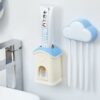Cloud Toothbrush Holder with Toothpaste Dispenser