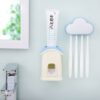Cloud Toothbrush Holder with Toothpaste Dispenser