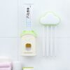 Cloud Toothbrush Holder with Toothpaste Dispenser
