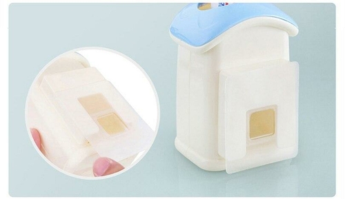 Cloud Toothbrush Holder with Toothpaste Dispenser