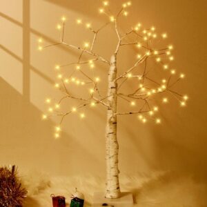 LED Christmas Tree Night Lamp with USB & Battery Options
