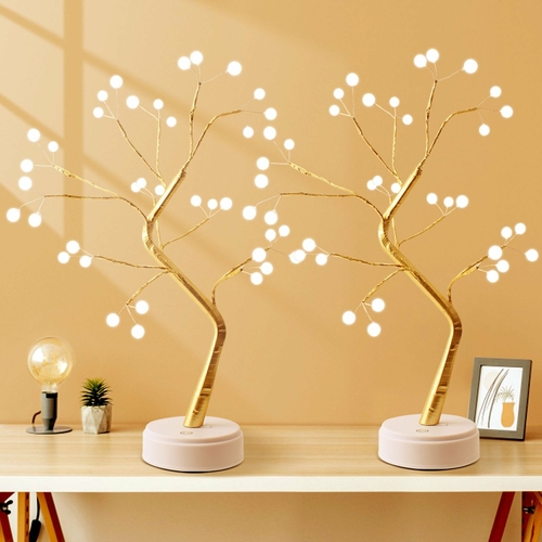 LED Christmas Tree Night Lamp with USB & Battery Options