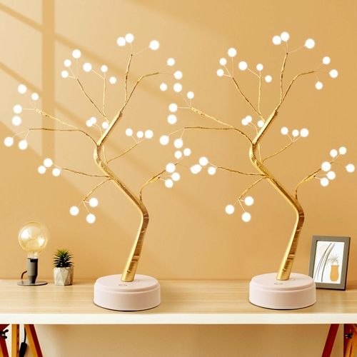 LED Christmas Tree Night Lamp with USB & Battery Options