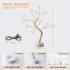 LED Christmas Tree Night Lamp with USB & Battery Options