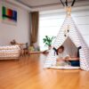XL Teepee Tent and Play Mat for Toddlers