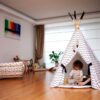 XL Teepee Tent and Play Mat for Toddlers