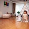 XL Teepee Tent and Play Mat for Toddlers