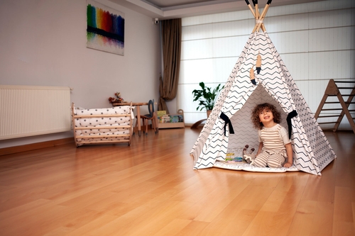 XL Teepee Tent and Play Mat for Toddlers