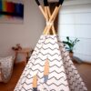 XL Teepee Tent and Play Mat for Toddlers