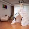 XL Teepee Tent and Play Mat for Toddlers