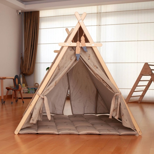 Kids XL Bunny Play Tent with Non-Slip Mat