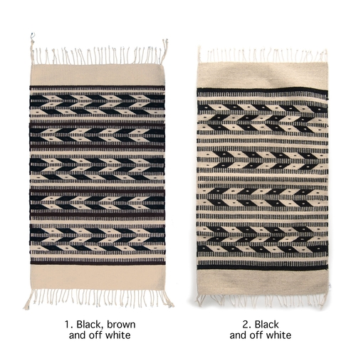 Neza Native American Rug with Arrows Design – Handwoven Wool