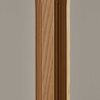 68.25-Inch Natural Coat Rack with Oak Veneer Hooks