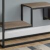 Rectangular Taupe Wood Look Hall Console Table – 48 Inches