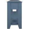 Rustic Solid Wood Console Table with Storage Drawers