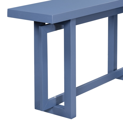 Contemporary Console Table with Wood Top – Extra Long Design