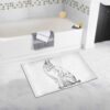 Decoriax Luxe Lynx Bath Rug – Ultra-Plush & Non-Slip (20" x 32")