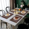Placemats for Dining Table Set of 8 Table Mats Washable Placemats |