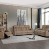 40inches Modern Beige Fabric Sofa