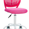 Kids Desk Chair, Adjustable Children Study Chair, Swivel Chair Armless