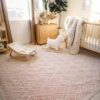 Ramsbury Pink Area Rug
