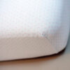 SheetWorld Fitted Youth Bed Sheet - 100% Cotton Jersey - Pink Pindot,